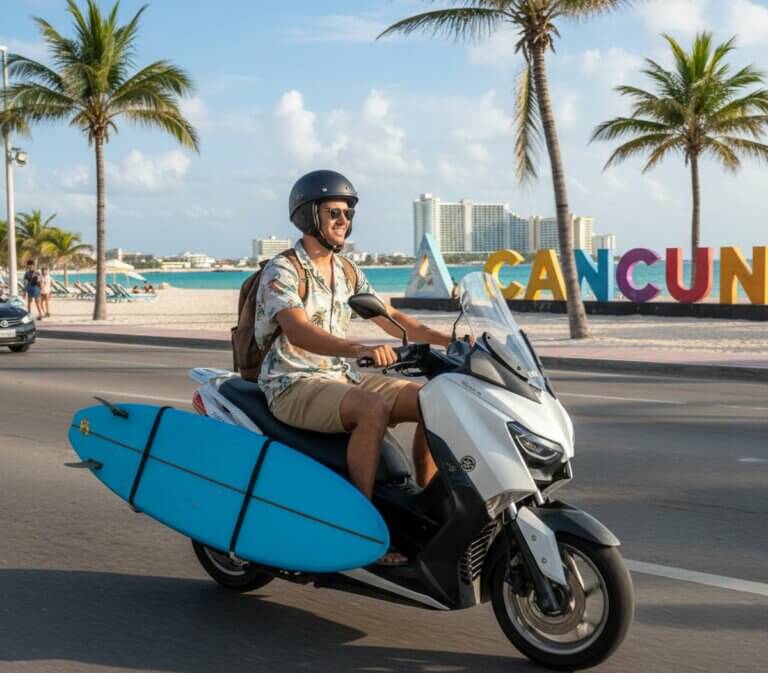 Location scooter Cancun : tout ce qu&rsquo;il faut savoir pour louer un deux-roues