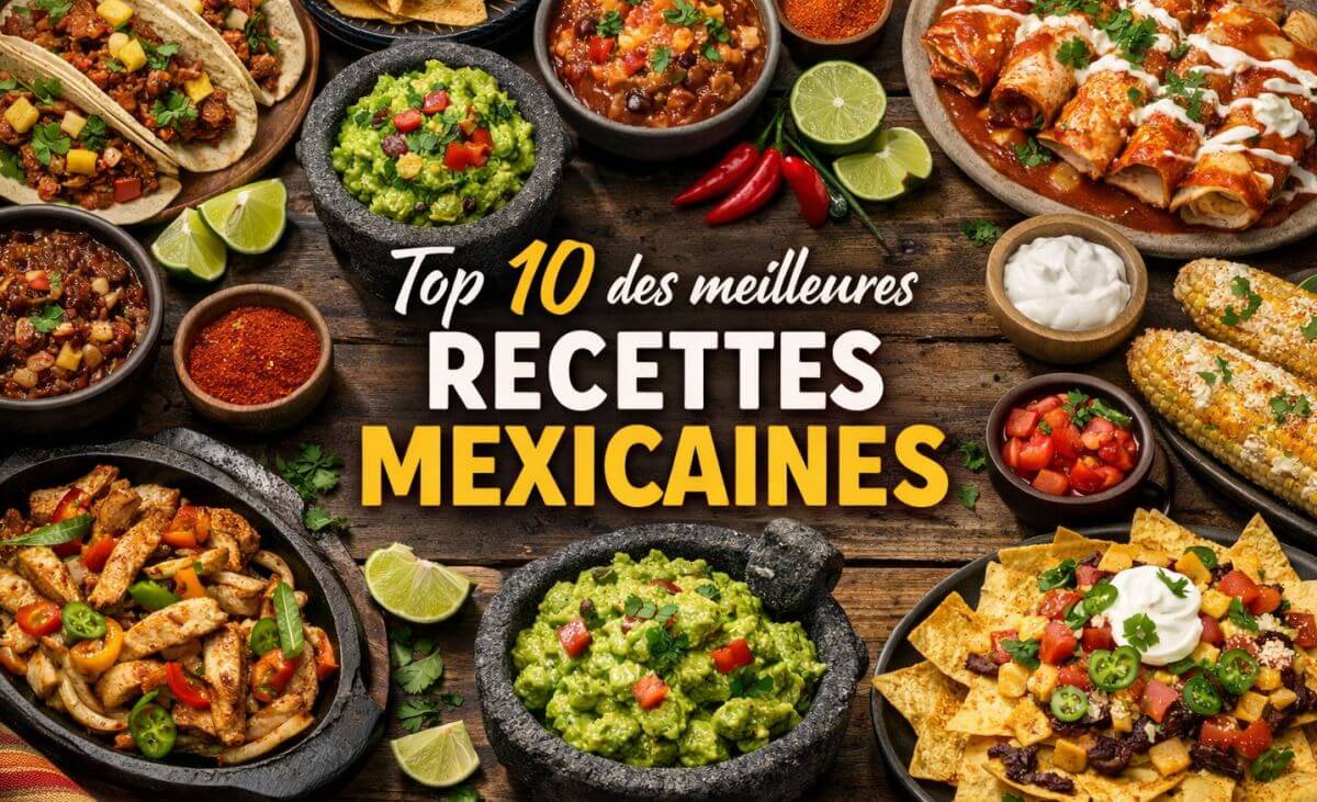 Top 10 des meilleures recettes mexicaines faciles à réaliser